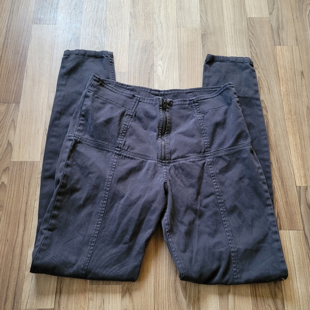 Prairie Underground Charcoal Skinny Pants - Picture 2 of 8